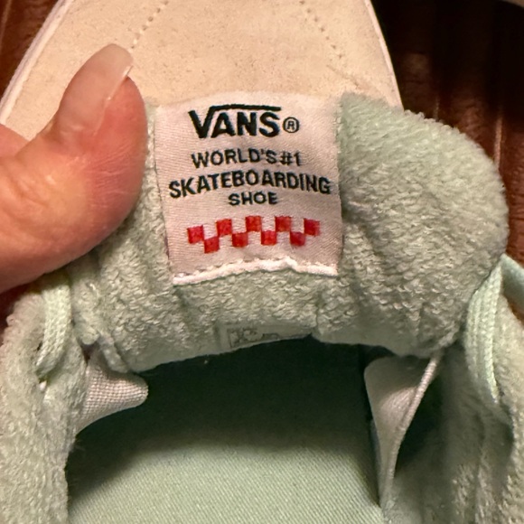 Vans Sneakers in Mint and Cream - Picture 5 of 6